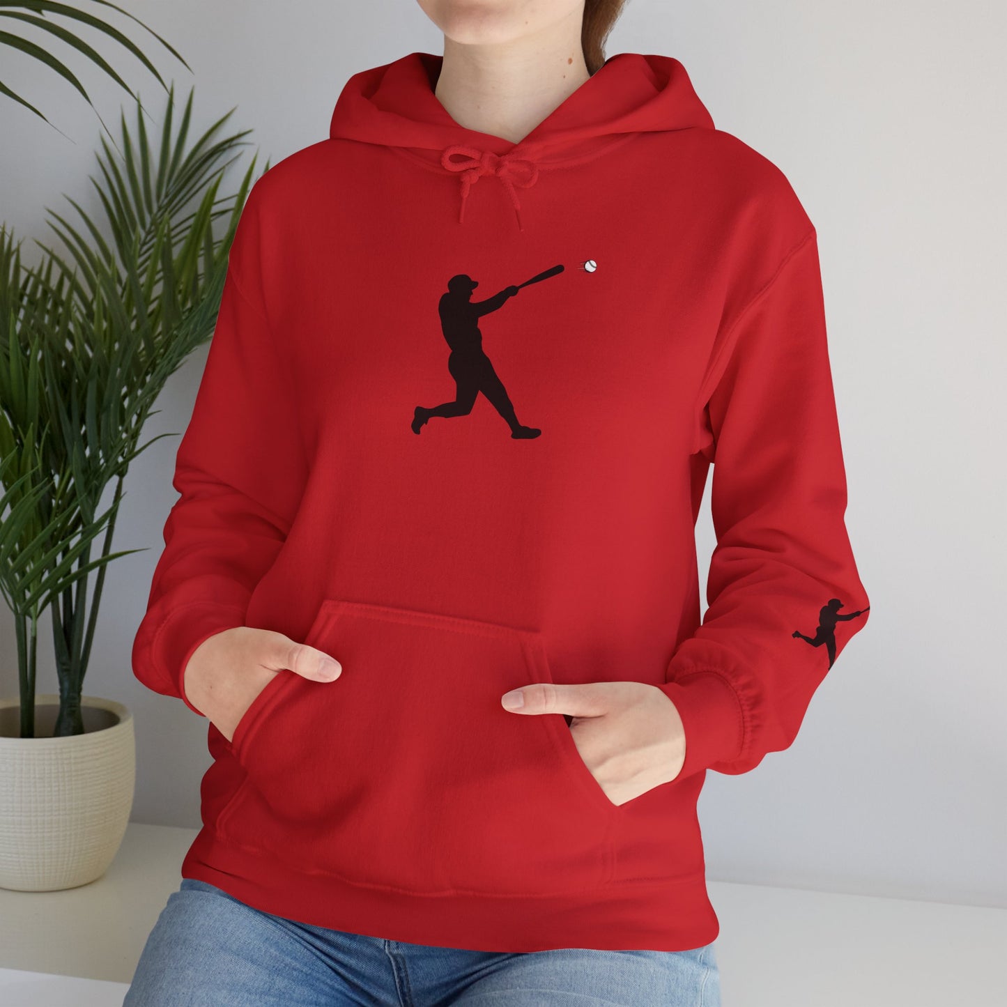 Baseball Swing Unisex Hoodie - Perfect Gift for Athletes, Sports Enthusiasts, Cozy Layer for Cool Days, Great for Team Spirit - TRV