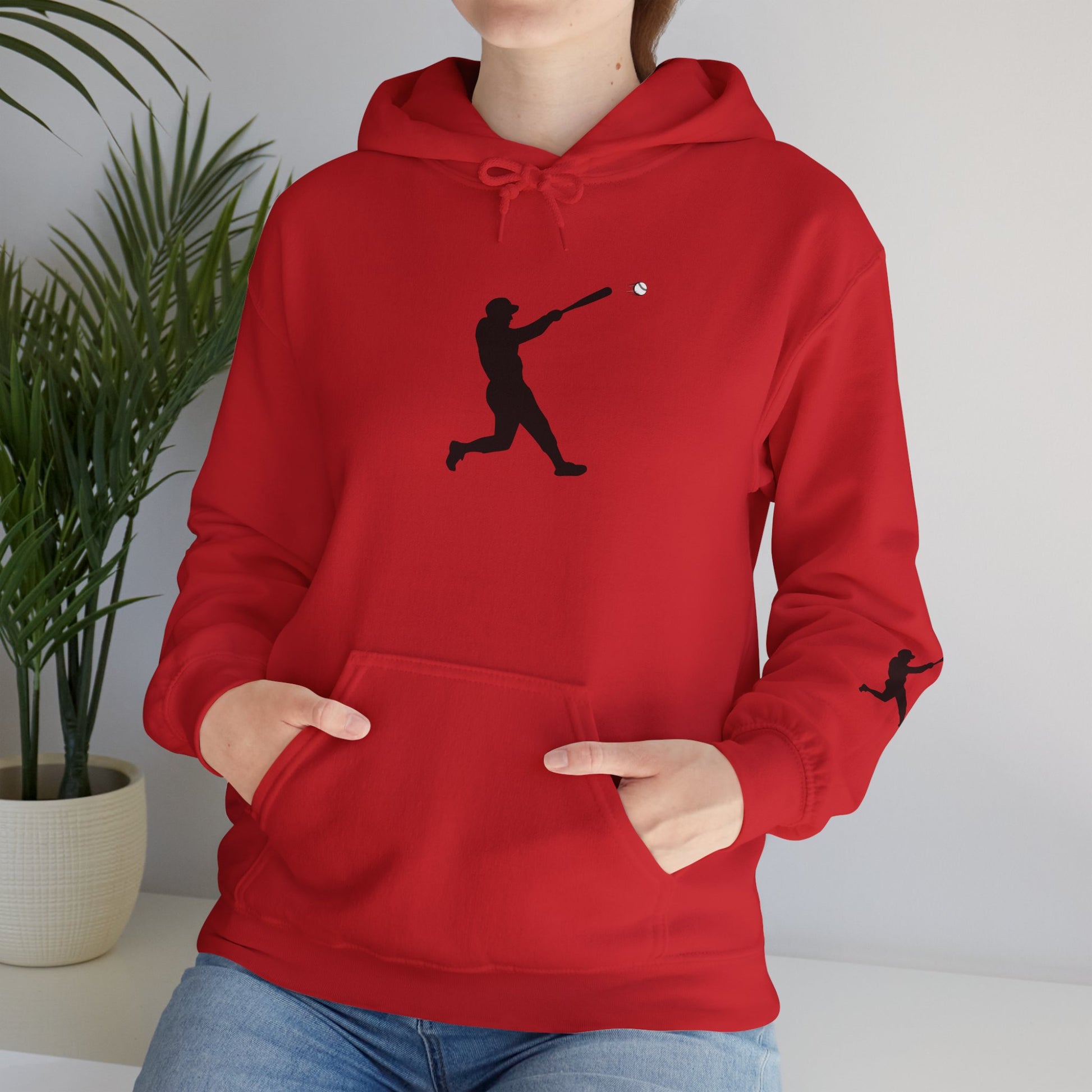 Baseball Swing Unisex Hoodie - Perfect Gift for Athletes, Sports Enthusiasts, Cozy Layer for Cool Days, Great for Team Spirit - TRV