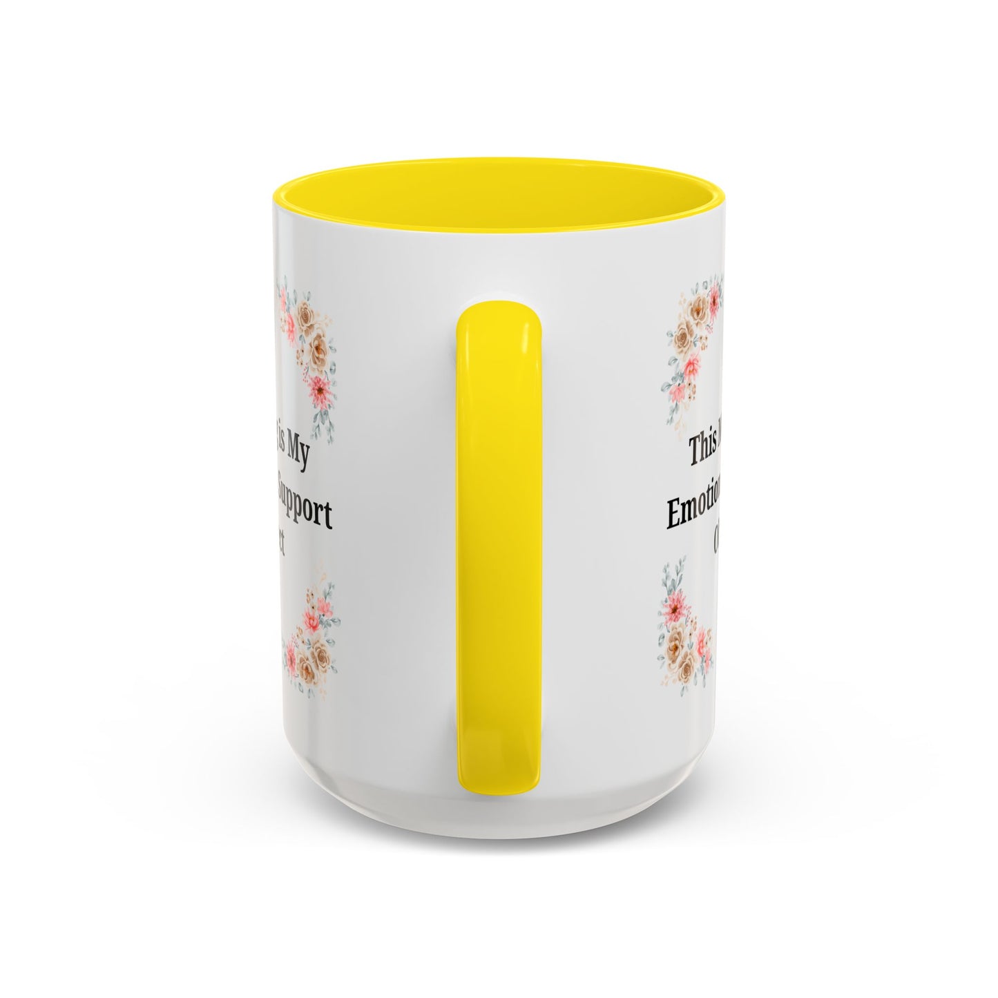 Floral Emotional Support Coffee Mug - Perfect Gift for Self-Care - TRV