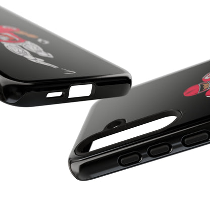 Football Player Tough Phone Case – Protective Black Sports iPhone Case