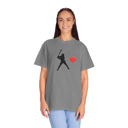 Baseball Love T-Shirt, Unisex Sports Tee, Gift for Baseball Fans, Valentine's Day Shirt, Game Day Apparel, Soft Cotton Top