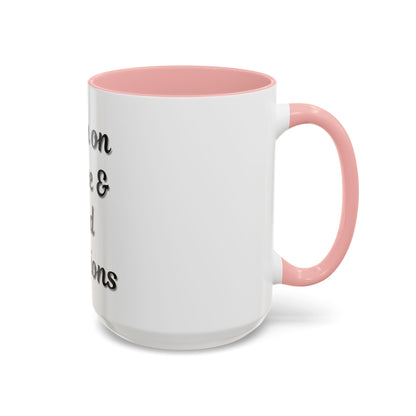 Funny Coffee Mug - "I Run on Coffee & Bad Decisions" - Perfect Gift for Coffee Lovers - TRV