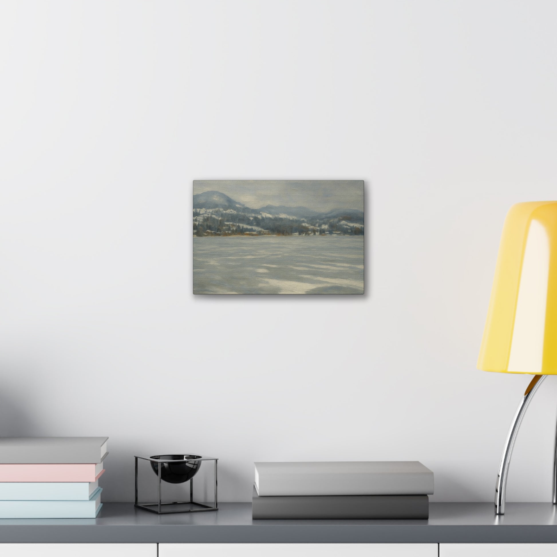 Serene Winter Landscape Canvas - TRV