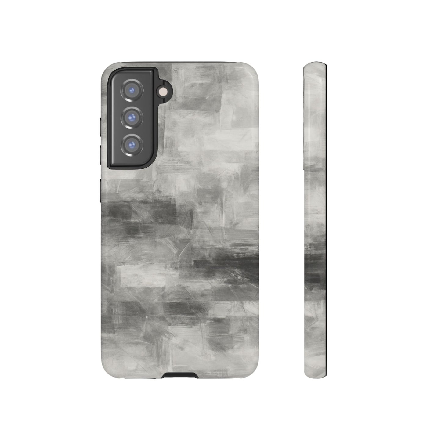 Stylish Phone Case for Tough Protection, Marble Grey Design, Customizable Gift for Her, Unisex Mobile Accessory, Birthday Present, [...] - TRV