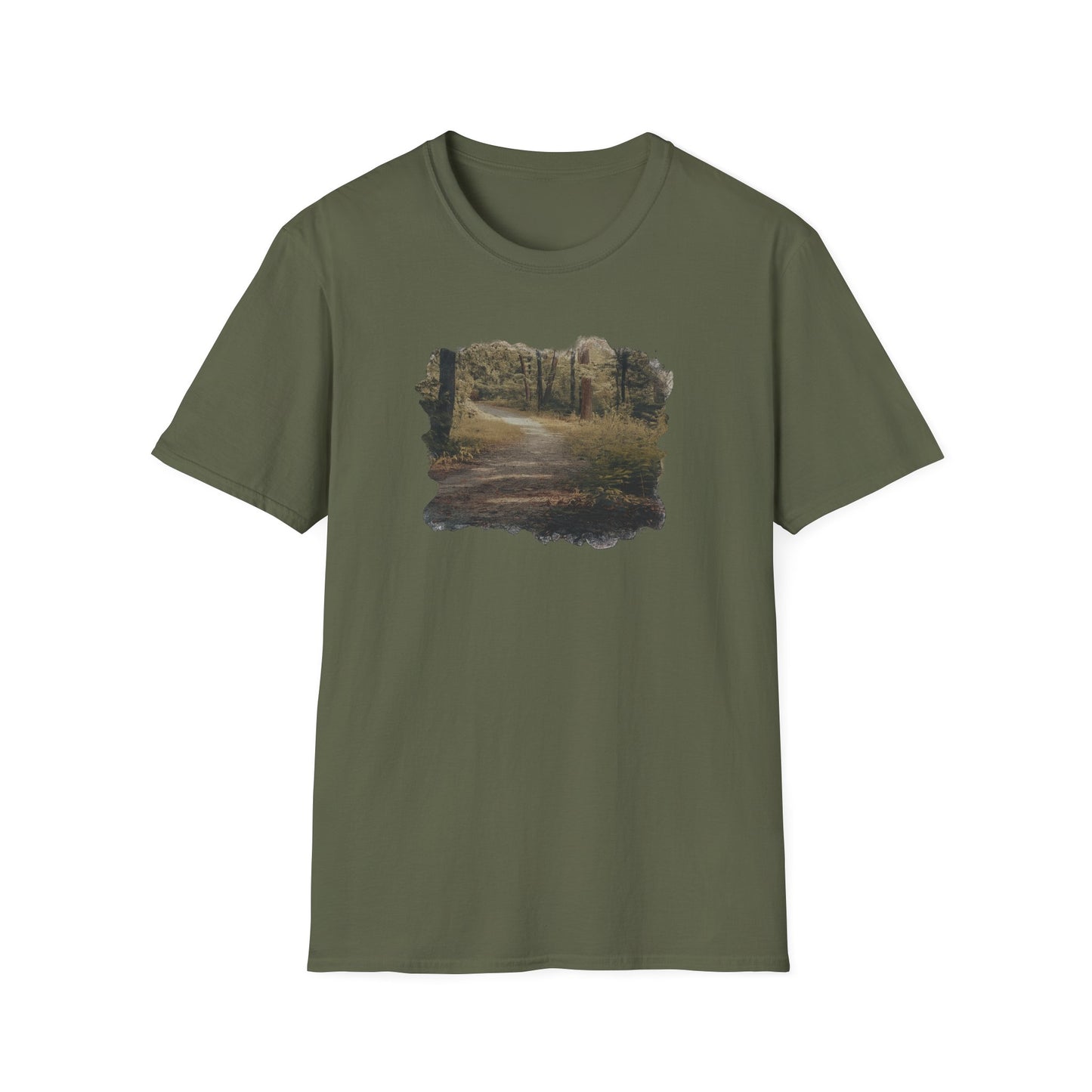 Nature-Inspired Unisex Softstyle T-Shirt | Casual Wear, Outdoor Activities, Gift for Nature Lovers, Relaxed Fit T-Shirt, Eco-Friendly Style - TRV