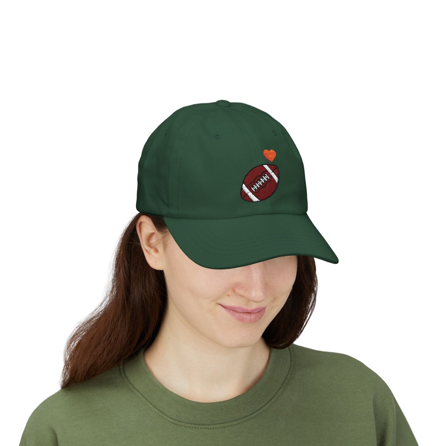 Cute Football Dad Cap, Father's Day Gift, Casual Style Hat, Sports Lover Accessory, Gift for Dad, Outdoor Activities - TRV