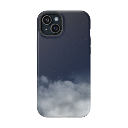 Night Sky Magnetic Impact-Resistant Phone Case — Foggy Cloud Design