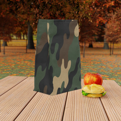 Camo Lunch Bag - Stylish Insulated Tote, Perfect for Kids & Adults, School, Work, Picnics, Outdoor Adventures, Eco-Friendly Design