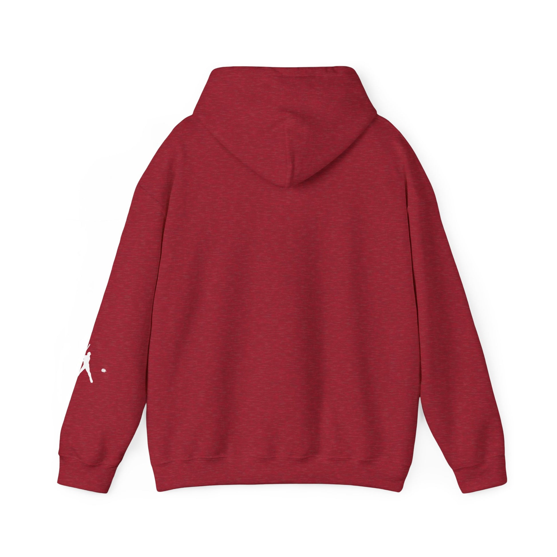 Sporty Unisex Baseball Hooded Sweatshirt, Casual Hoodie for Athletes, Perfect for Gifts, Comfy Streetwear, Ideal for Sports Events, Personal Use - TRV