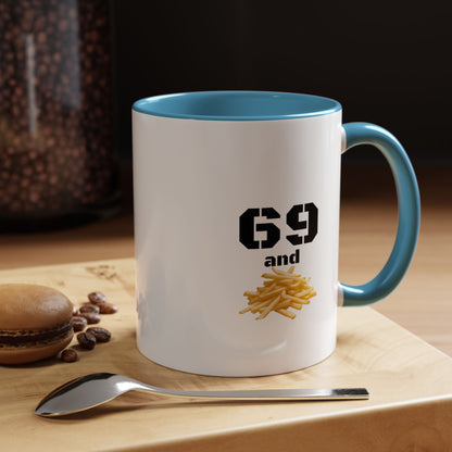 Funny Accent Coffee Mug for Food Lovers, Novelty Gift for Birthdays, Home Office Decor, Drinking Humor, Fun Kitchenware