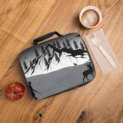 Nature-Inspired Lunch Bag - Eco-Friendly Food Carrier for Picnics, Camping, Hunting, Outdoors Enthusiasts, Outdoor Lunch Tote