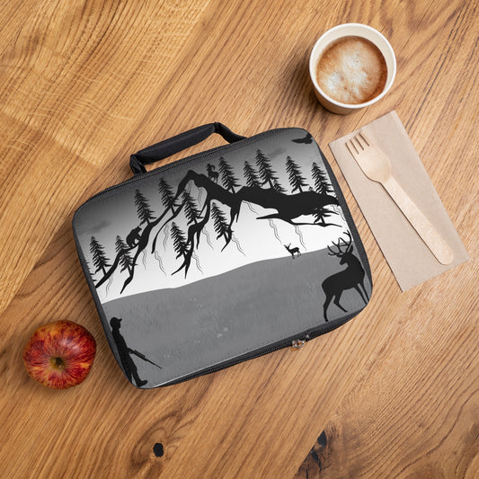 Nature-Inspired Lunch Bag - Eco-Friendly Food Carrier for Picnics, Camping, Hunting, Outdoors Enthusiasts, Outdoor Lunch Tote