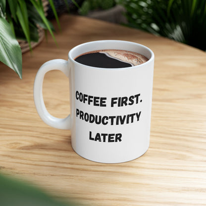 Inspiring Ceramic Coffee Mug - 11oz & 15oz - Perfect for Creativity & Motivation Lovers - TRV