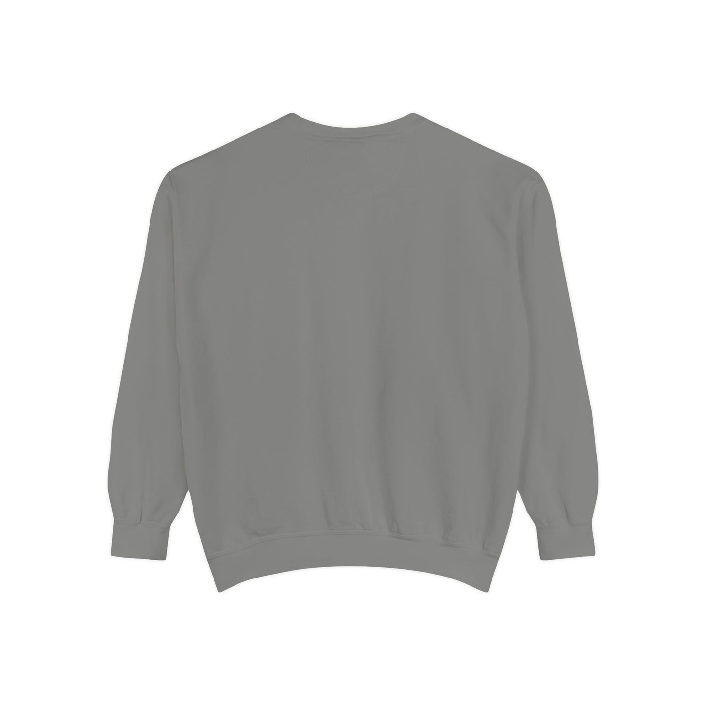 Minimalist Peace Hand Sweatshirt — Small Chest Line Art Crewneck