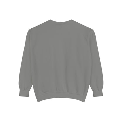Minimalist Peace Hand Sweatshirt — Small Chest Line Art Crewneck