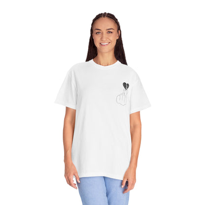 Heartbreak Unisex Garment-Dyed T-Shirt - Trendy Casual Tee for Self-Expression