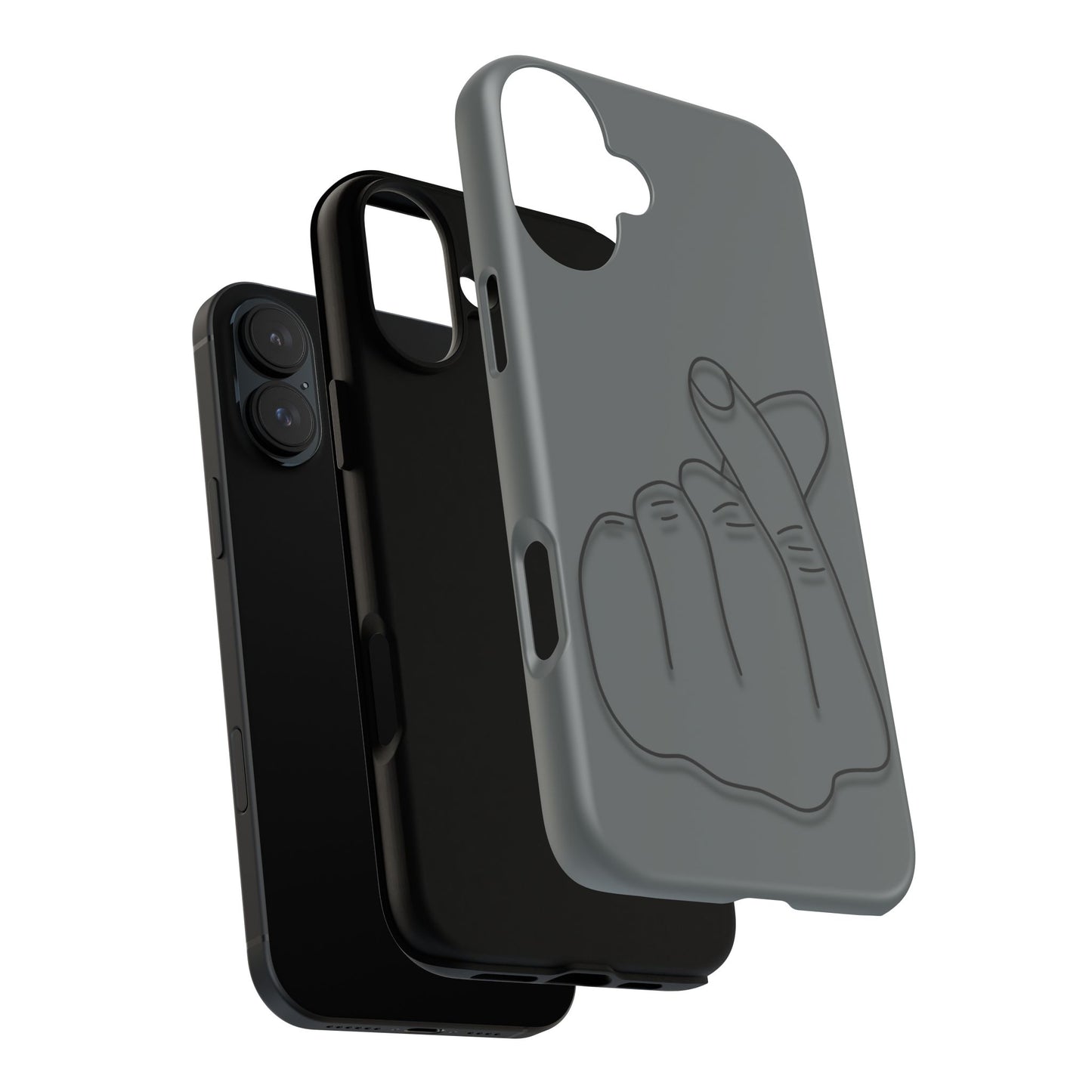 Funny Phone Case with Love Gesture - Tough Cases - TRV
