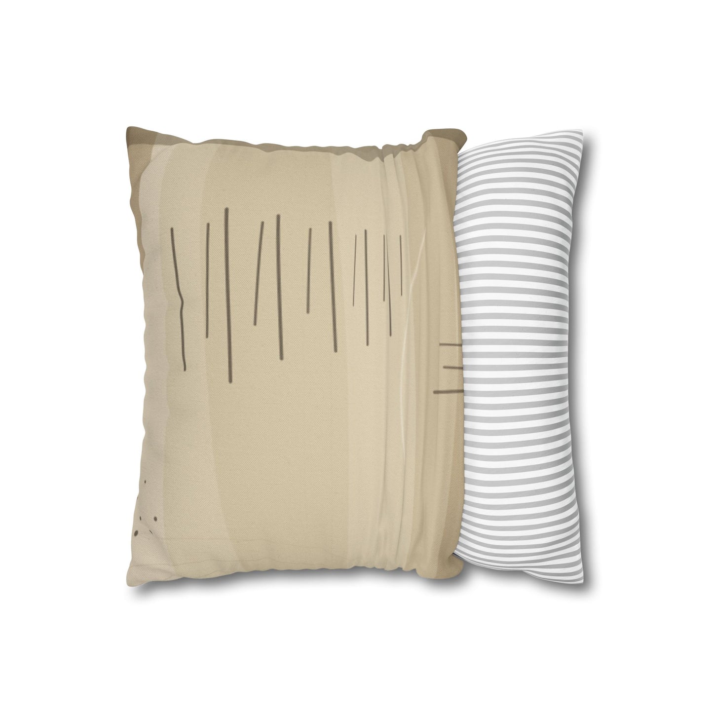 Abstract Nautical Anchor Design Pillowcase | Spun Polyester Square Pillowcase - TRV