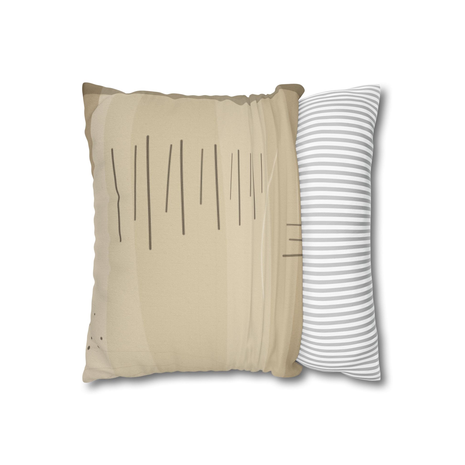 Abstract Nautical Anchor Design Pillowcase | Spun Polyester Square Pillowcase - TRV