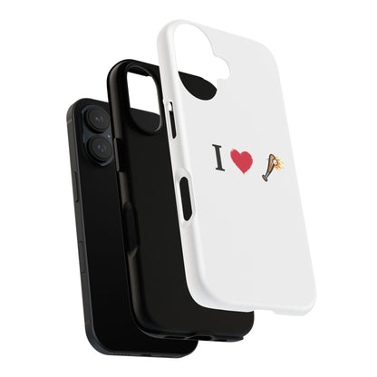 I Love Baseball Vibe Phone Case - Tough Cases for Sports Lovers, Gifts for Athletes, Fun Accessories, iPhone and Android Compatible - TRV