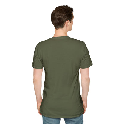 Minimalist Nature-Inspired Unisex Softstyle T-Shirt, Casual Wear, Everyday Style, Gift for Nature Lovers, Eco-Friendly Fashion