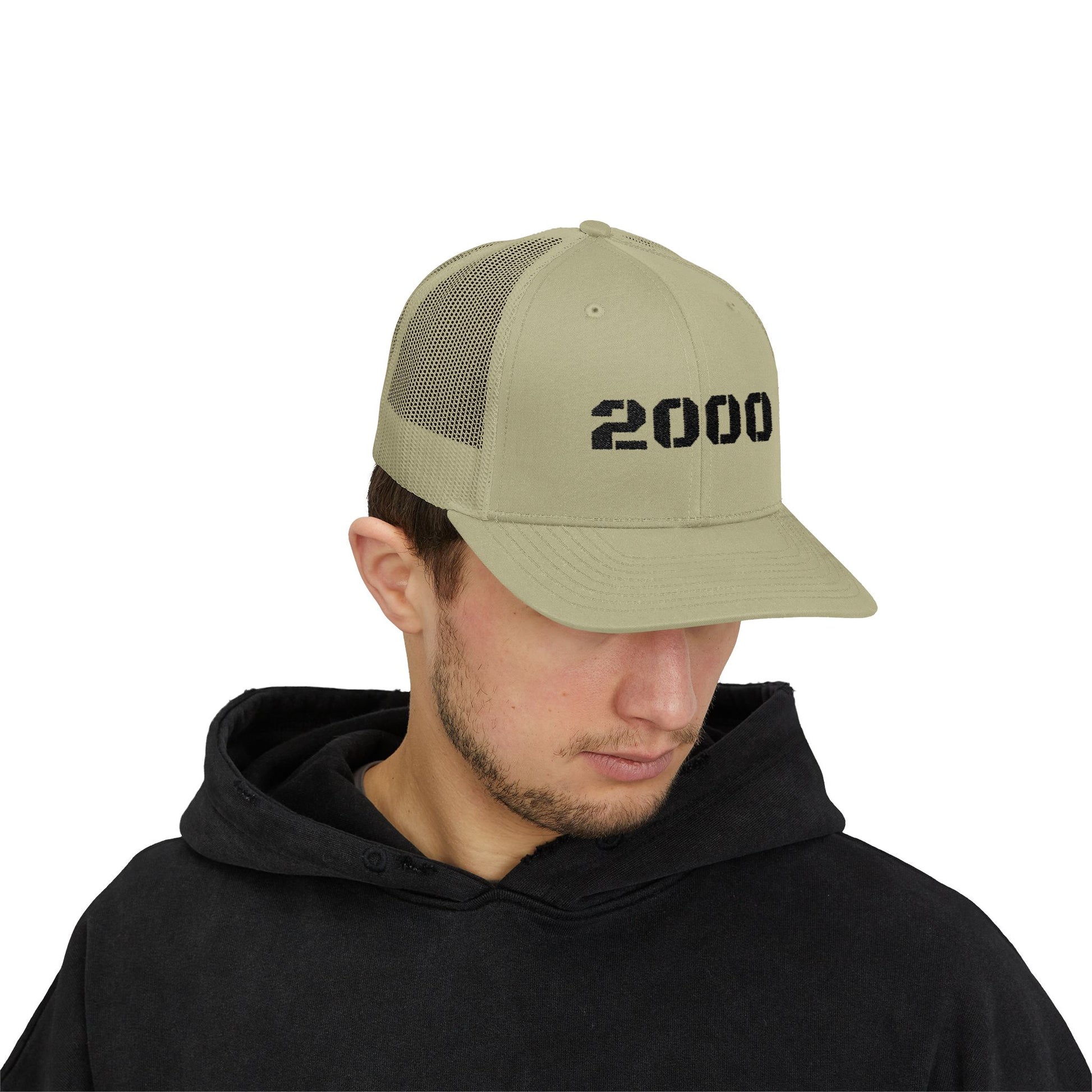 2000 Vintage Snapback Trucker Cap, Retro Baseball Hat, Birthday Gift, Stylish Outdoors Hat, 90s Nostalgia Cap - TRV