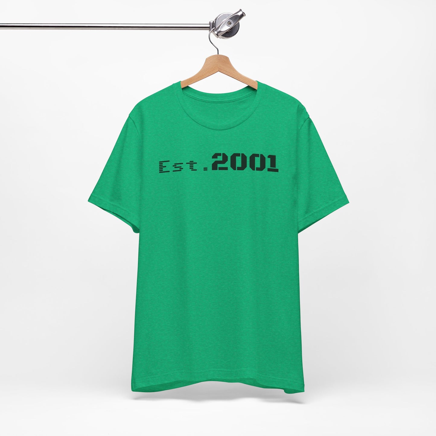 Est. 2001 Unisex Tee - Timeless Casual Wear, Birthday Gift, Nostalgic Fashion, Everyday Comfort, Trendy Streetwear