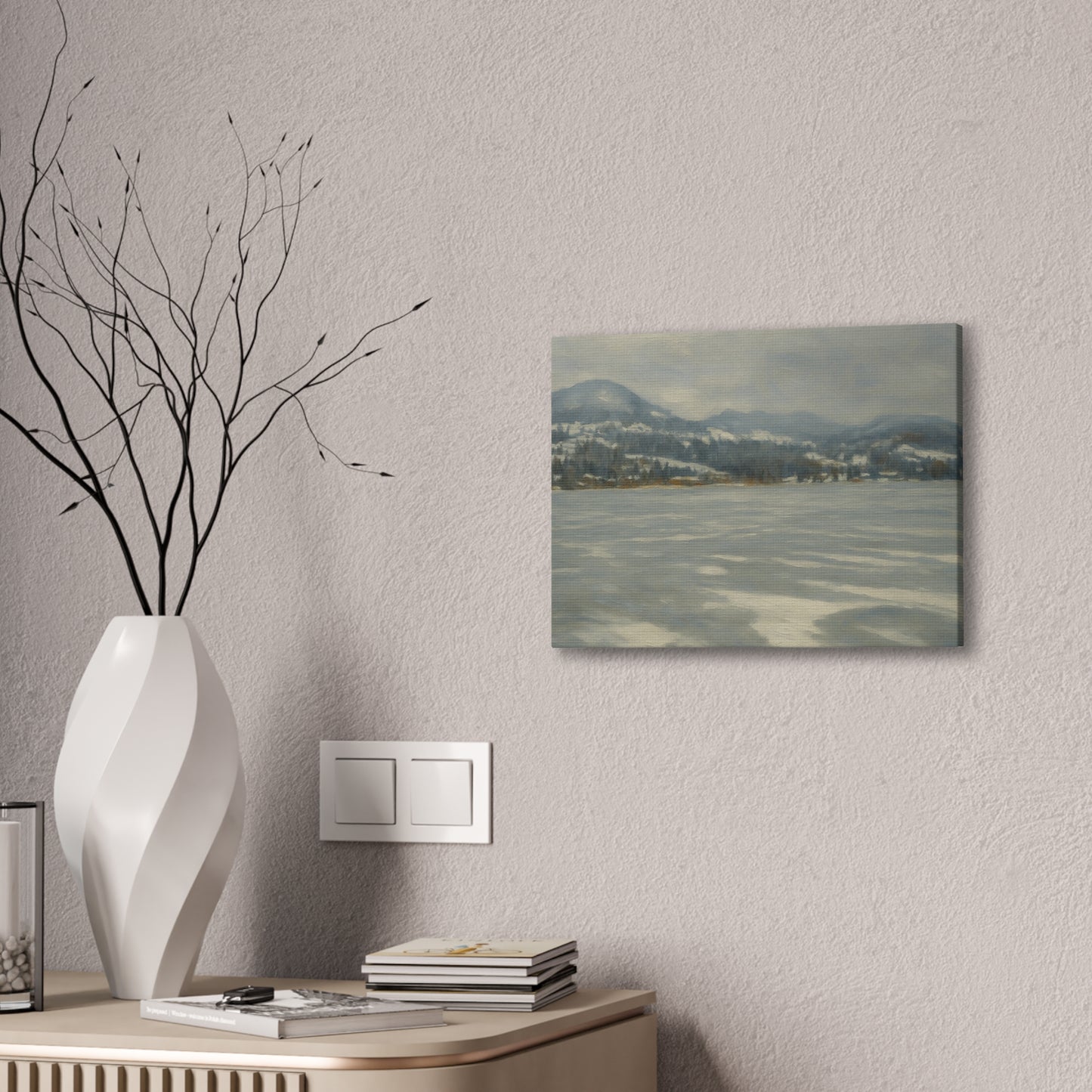 Serene Landscape Canvas Art - Tranquil Wall Decor for Home or Office