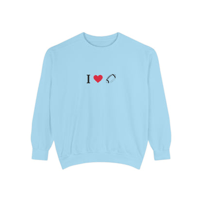 Unisex Sweatshirt, I love Football, Cozy, Perfect for Everyday Wear, Gift Idea for Friends, Couples, and Special Occasions - TRV