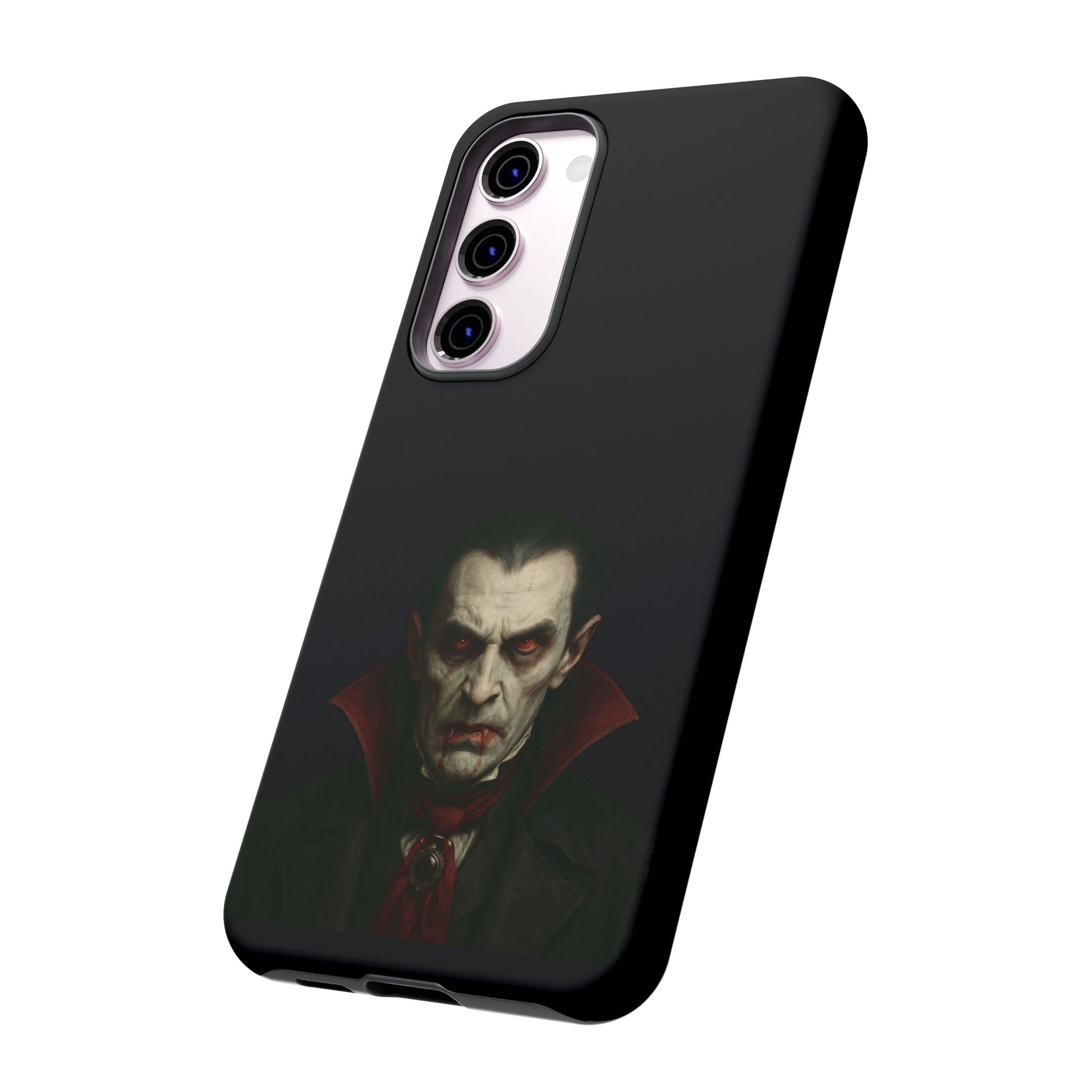 Vampire Phone Case - Tough Cases for Halloween, Gothic Decor, Gifts for Horror Fans, Spooky Accessories, Unique Cellphone Cover - TRV