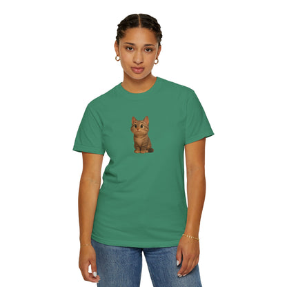 Cute Cat Graphic T-Shirt, Casual Wear, Cat Lover Gift, Everyday Tee, Animal Lover Apparel, Perfect for Birthdays & Holidays - TRV