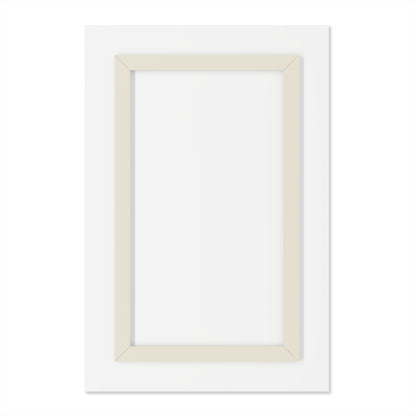 Abstract White Wave Acrylic Print | Wall Art