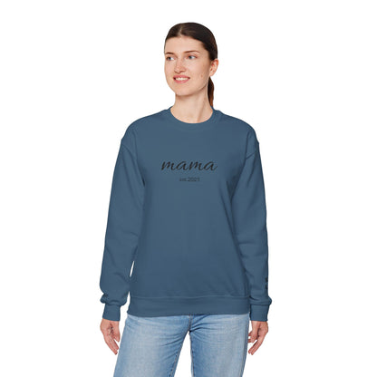 mama sweatshirt | simple script mom pullover - TRV