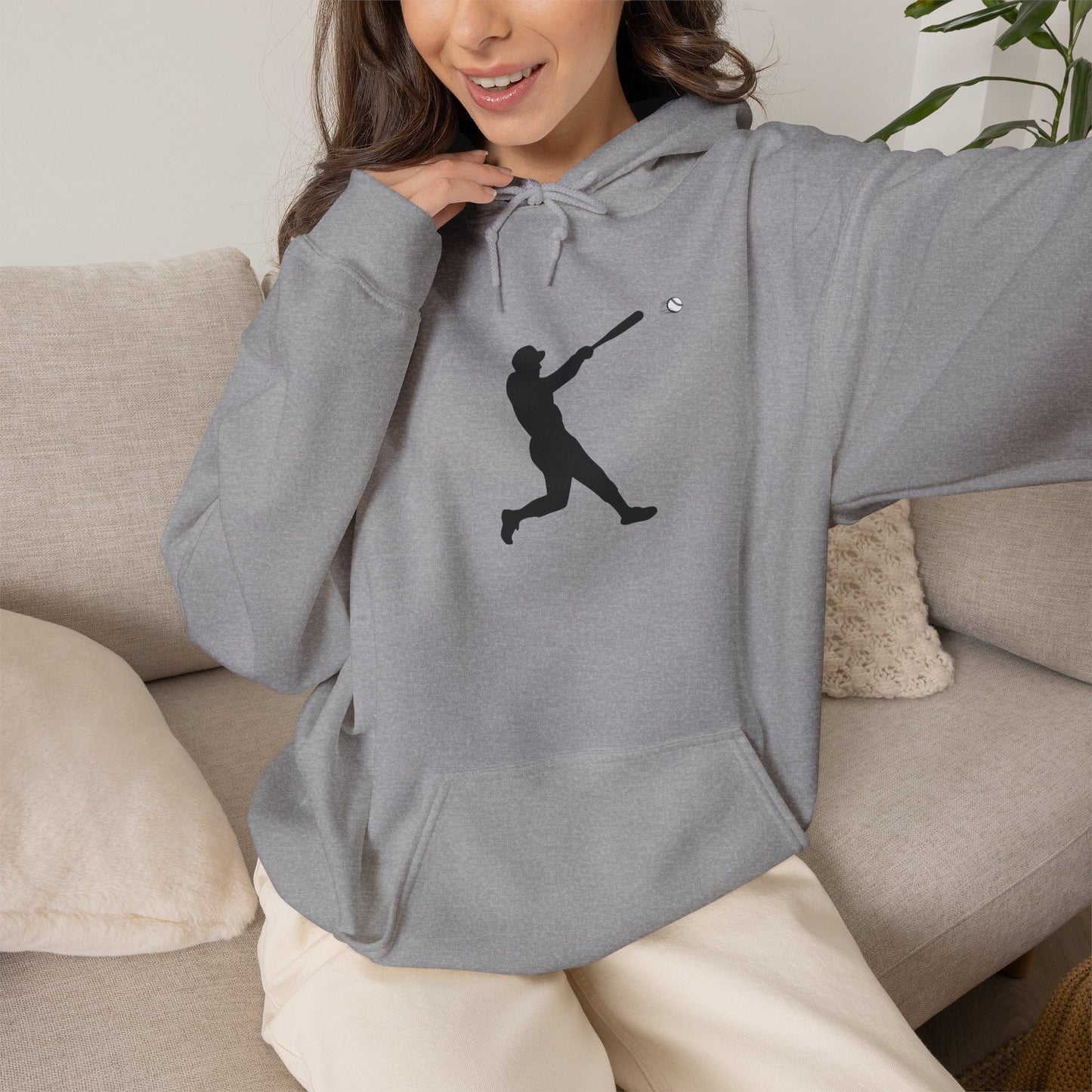 Baseball Lover's Unisex Hoodie - Perfect for Sports Fans, Gifts, Cozy Wear, Casual Style, All Seasons