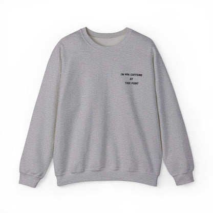 Caffeine Lover's Crewneck Sweatshirt | Unisex Heavy Blend - TRV