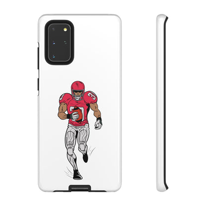 Football Player Tough Case, Sports Phone Cover, Athlete Gift, Tough Phone Case, Fall Sports, Football Lover's Accessory - TRV