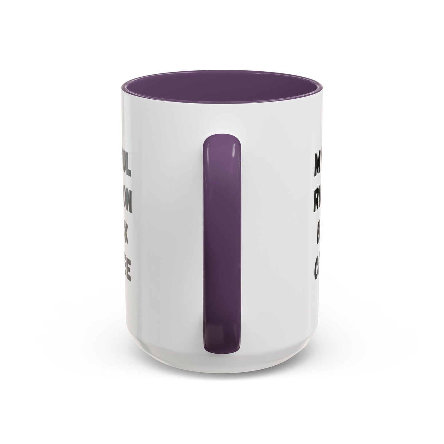 Funny Coffee Mug - My Soul Runs on Black Coffee | Perfect Gift for Coffee Lovers, Office Mugs, Tea, Barista, Halloween
