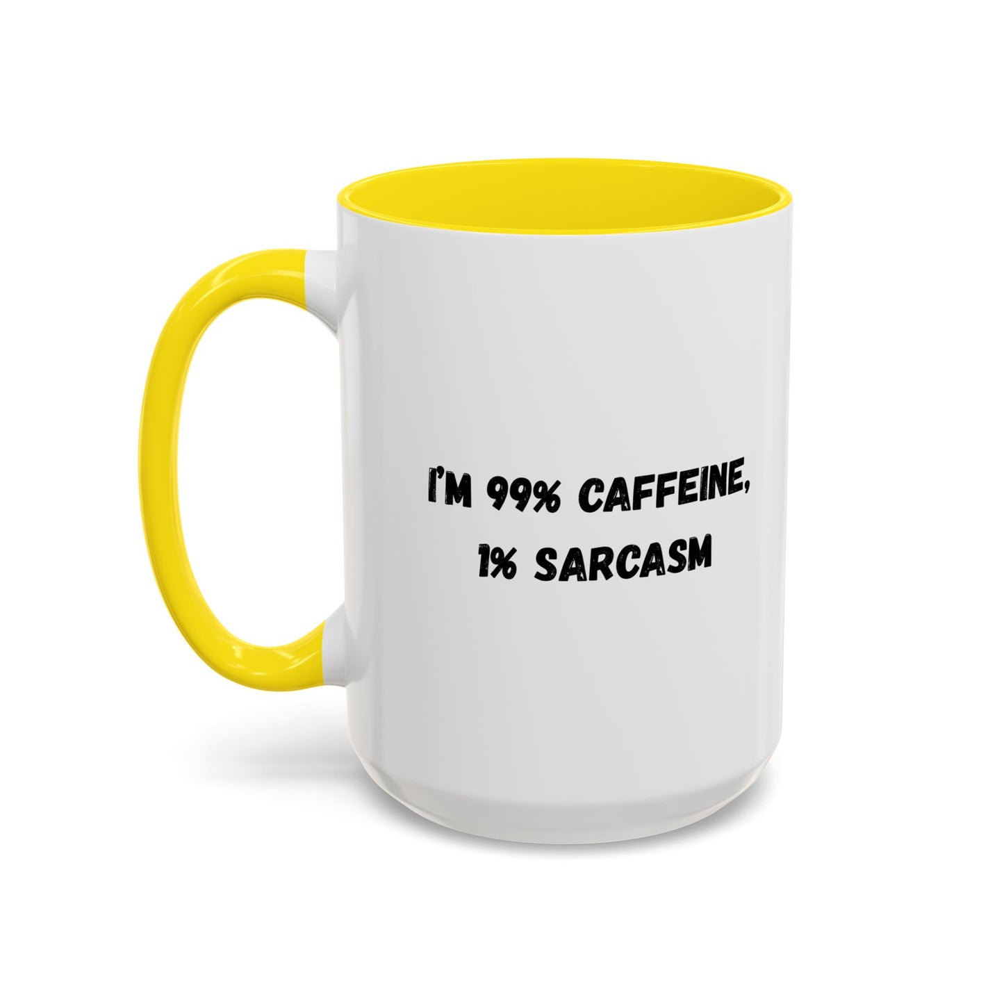 Sarcastic Coffee Mug - Funny Gift for Coffee Lovers, Black and White Accent Mug, Gift for Birthdays, Office Humor, Caffeine Enthusiasts