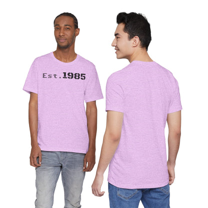 Est. 1985 Vintage Unisex Tee, Retro Birthday T-Shirt, Perfect Gift for 1980s Lovers, Casual Apparel, Timeless Style