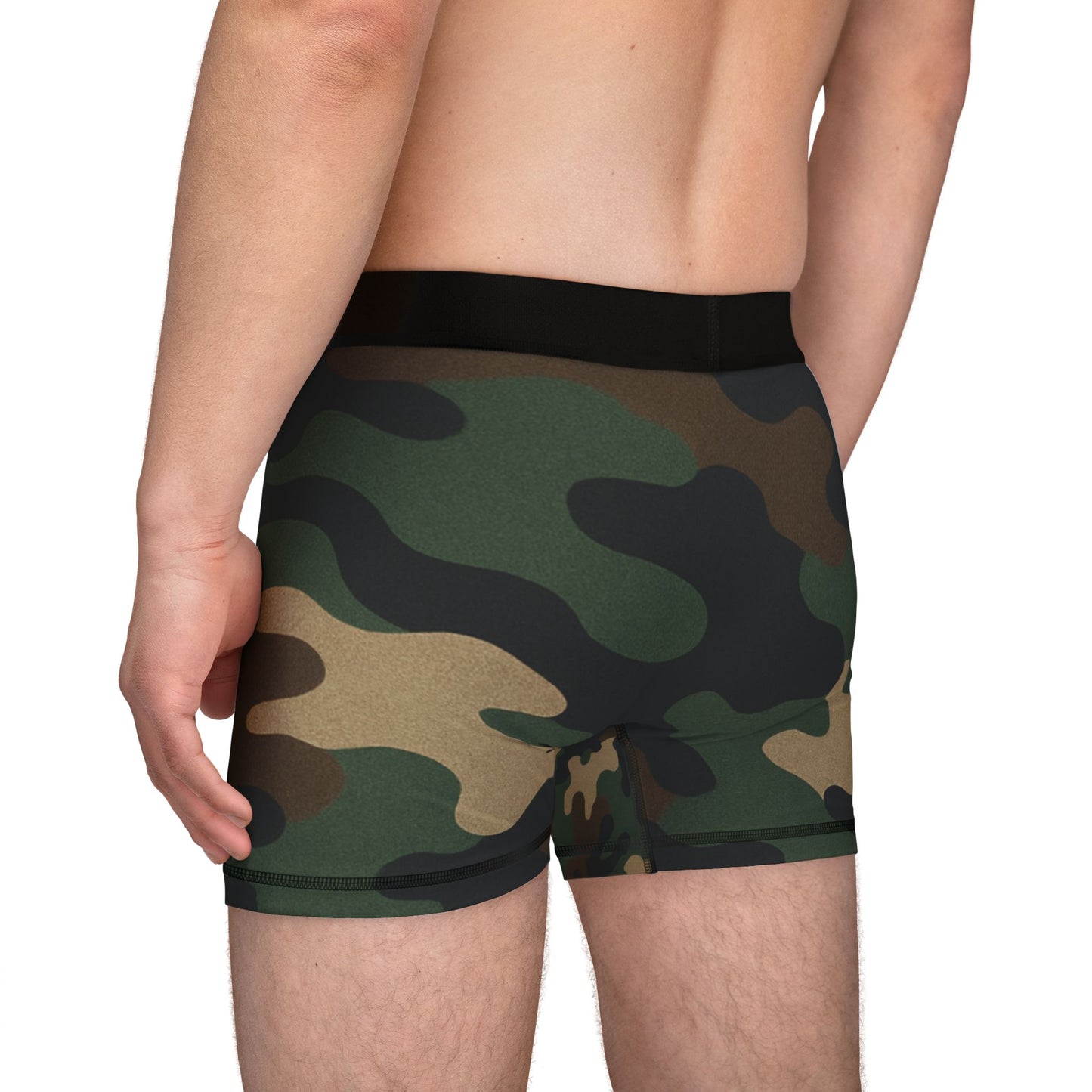 Stylish Men's Camo Boxers, Comfy Underwear, Unique Gifts for Him, Everyday Wear, Military Inspired, Casual Comfort - TRV