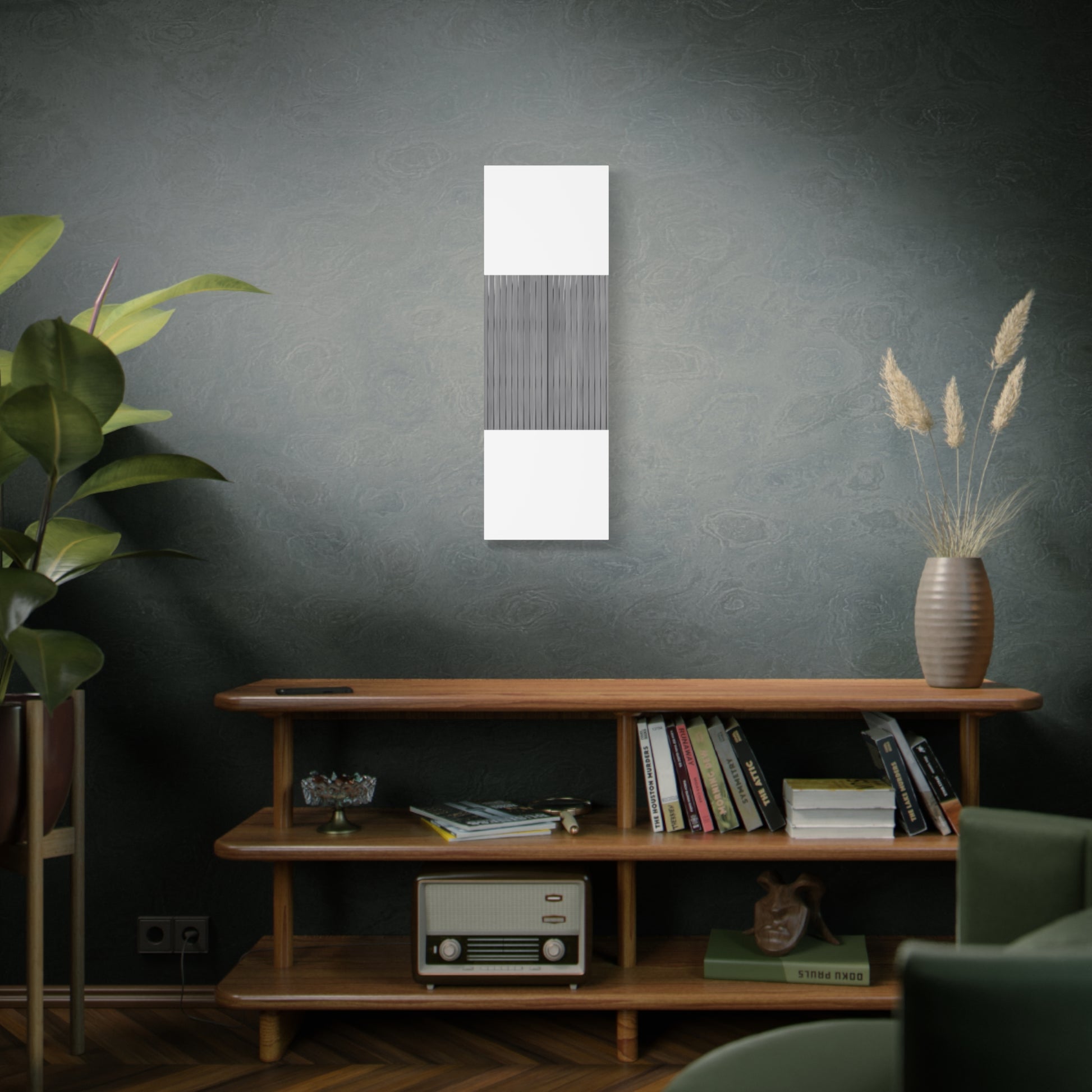 Modern Striped Canvas Art - 1.25" Stretched Wall Decor - TRV
