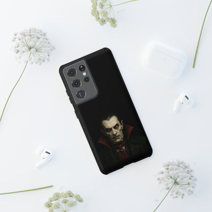 Vampire Phone Case - Tough Cases for Halloween, Gothic Decor, Gifts for Horror Fans, Spooky Accessories, Unique Cellphone Cover - TRV