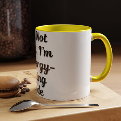 Humorous Coffee Mug - "I'm Not Lazy, I'm in Energy-Saving Mode" - TRV