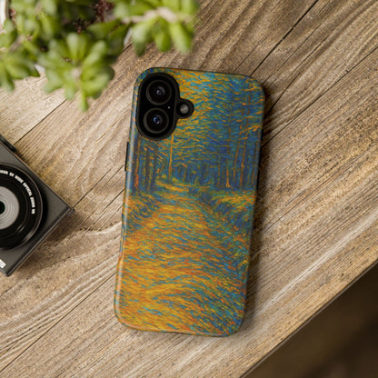 Artistic Phone Case for Nature Lovers, Tough Cases, Vibrant Design, Gift for Friends, Phone Accessories, Unique Artwork - TRV
