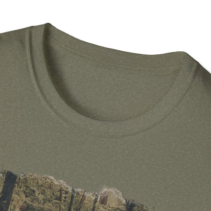 Nature-Inspired Unisex Softstyle T-Shirt | Casual Wear, Outdoor Activities, Gift for Nature Lovers, Relaxed Fit T-Shirt, Eco-Friendly Style - TRV