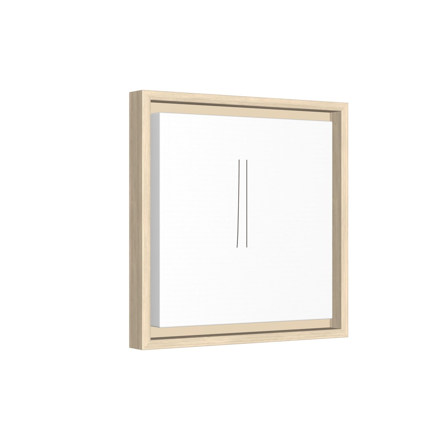 Minimal Line Art | Matte Canvas Framed