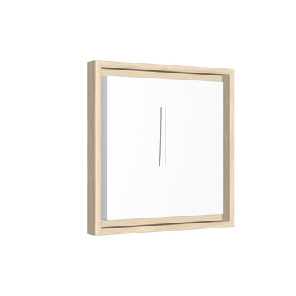 Minimal Line Art | Matte Canvas Framed