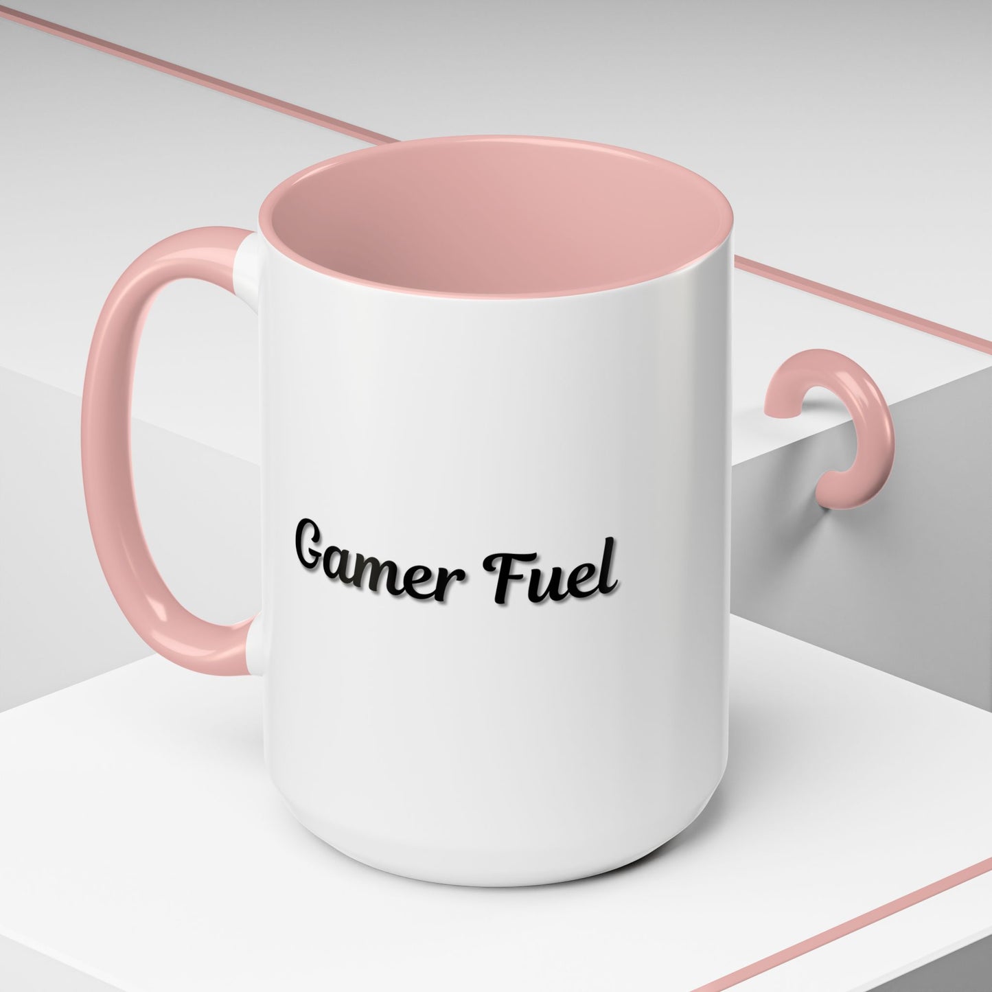 Gamer Fuel Accent Coffee Mug - Perfect for Gamers
