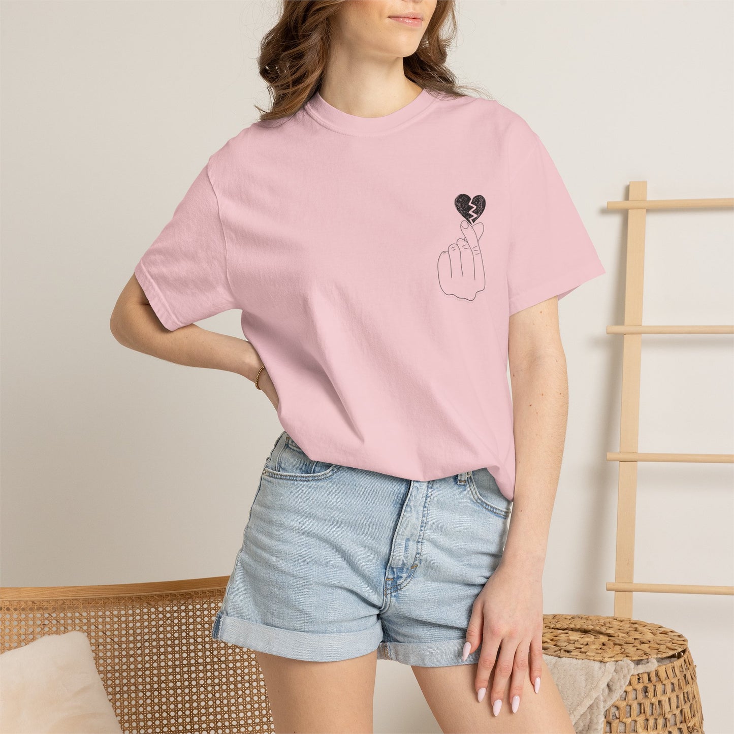 Heartbreak Unisex Garment-Dyed T-Shirt - Trendy Casual Tee for Self-Expression