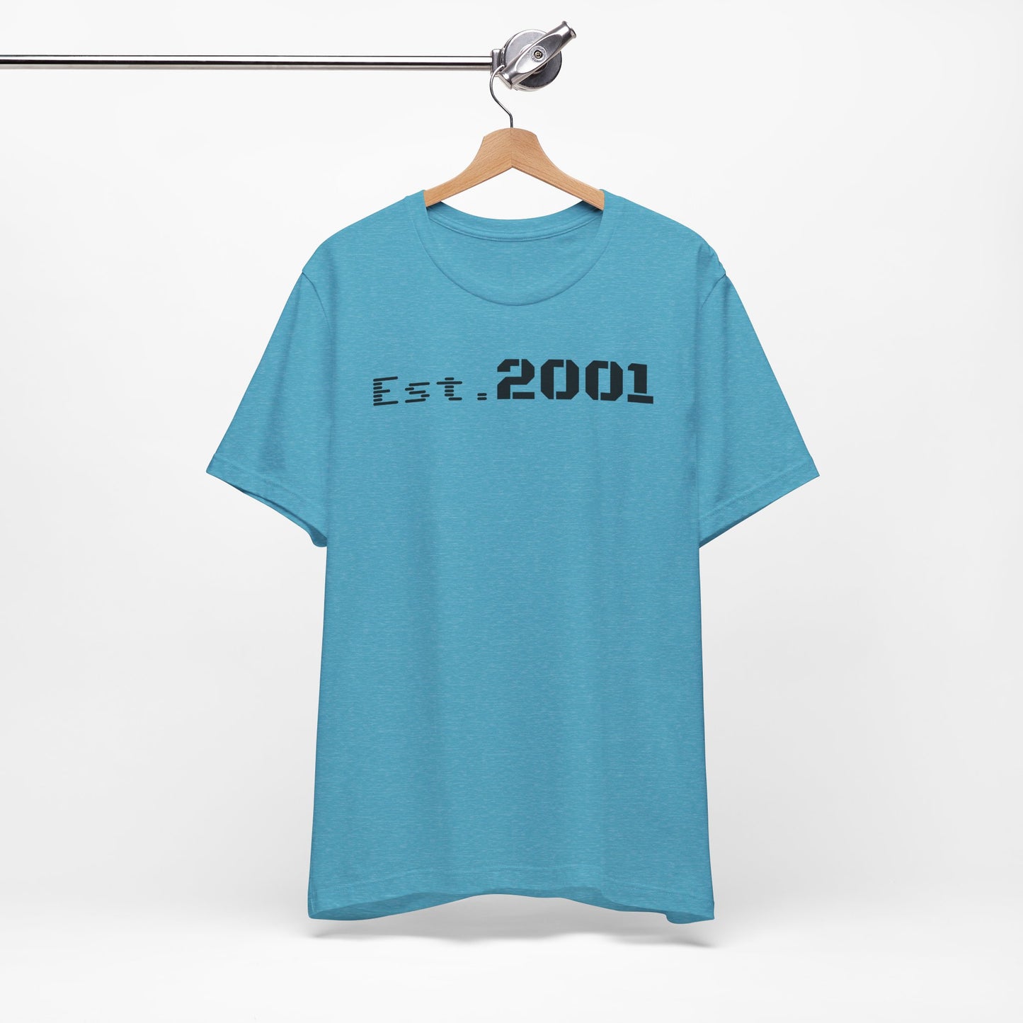 Est. 2001 Unisex Tee - Timeless Casual Wear, Birthday Gift, Nostalgic Fashion, Everyday Comfort, Trendy Streetwear
